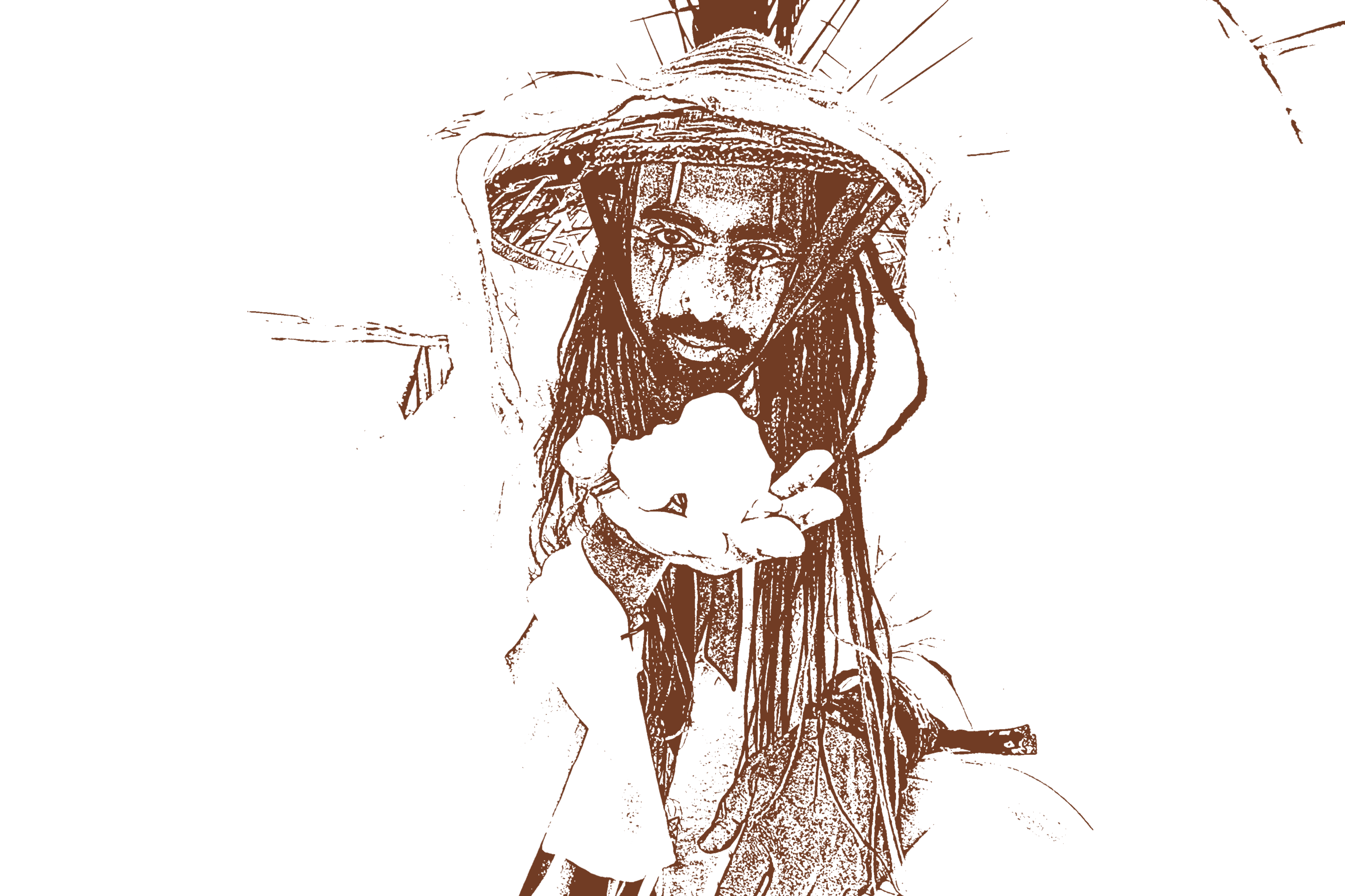 Etching illustration